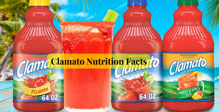 Clamato Nutrition Facts