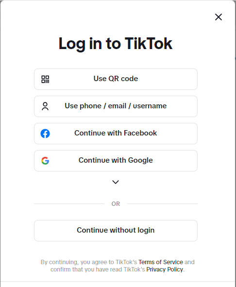 Create Your TikTok Account