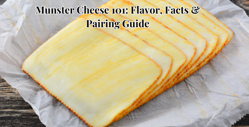 Munster Cheese 101: Flavor, Facts & Pairing Guide